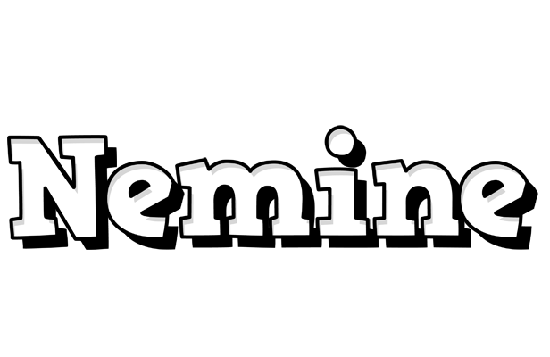 Nemine snowing logo