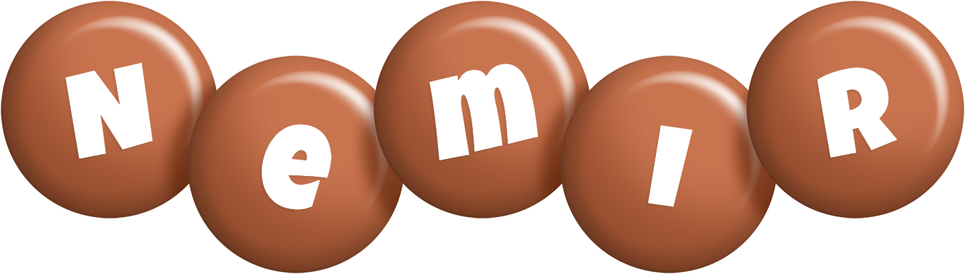 Nemir candy-brown logo