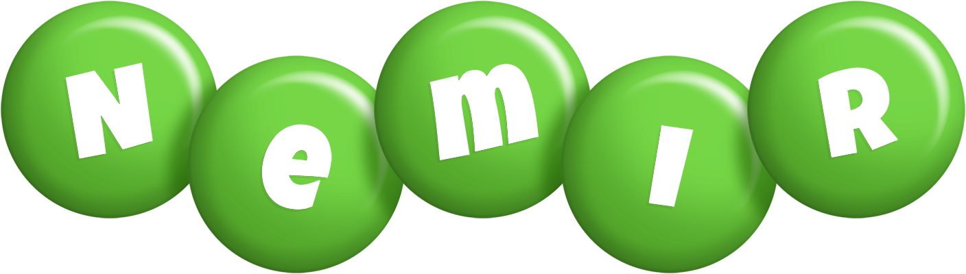 Nemir candy-green logo