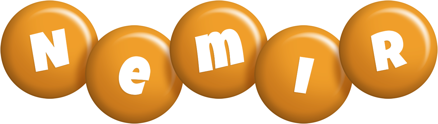Nemir candy-orange logo