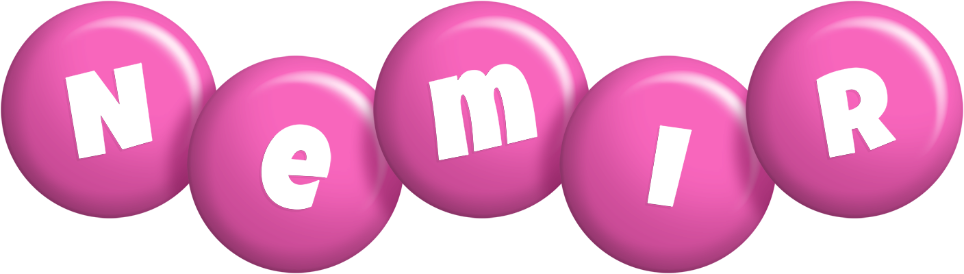 Nemir candy-pink logo