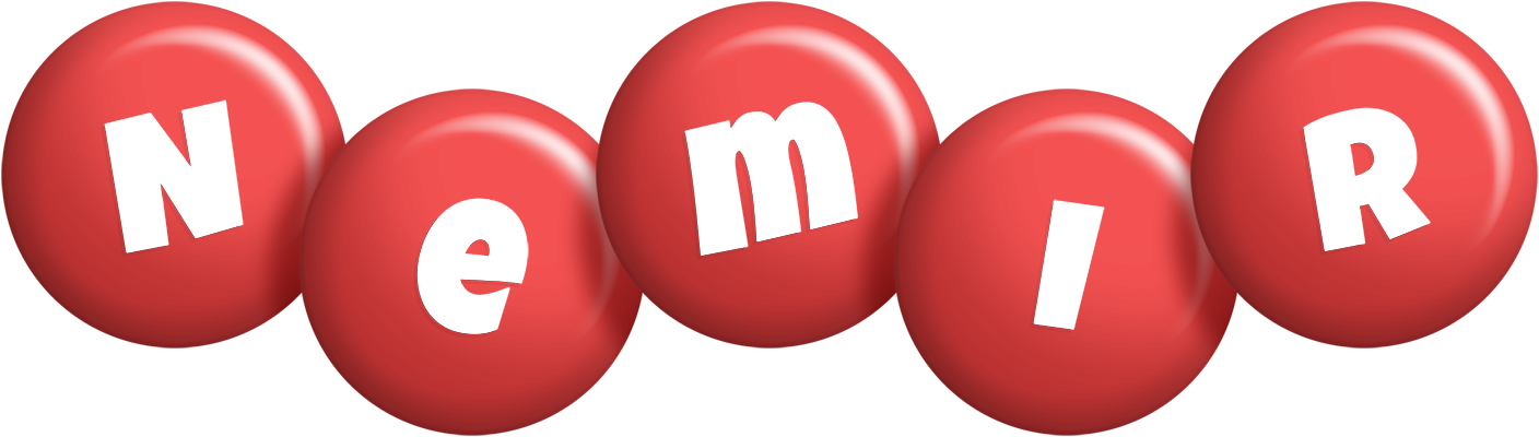 Nemir candy-red logo