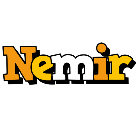 Nemir cartoon logo