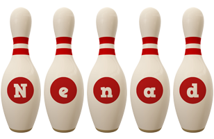 Nenad bowling-pin logo