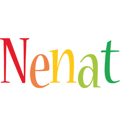 Nenat birthday logo