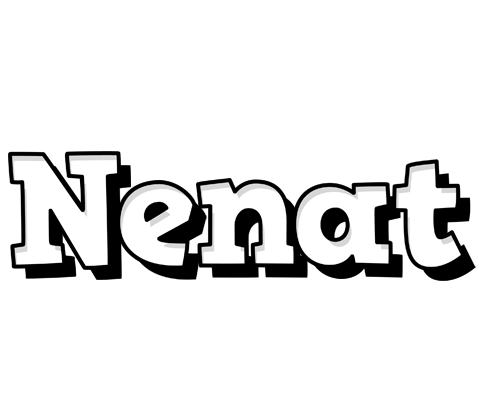 Nenat snowing logo