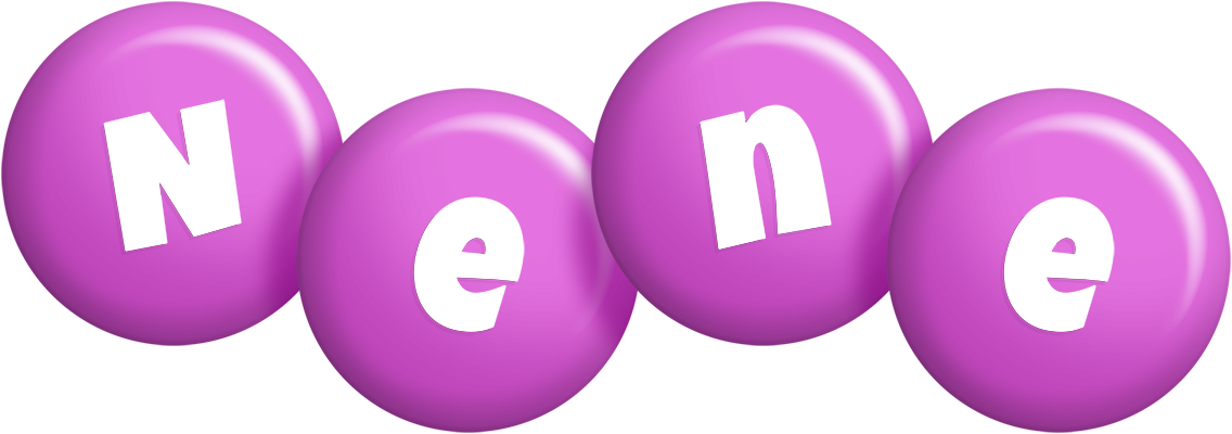 Nene candy-purple logo