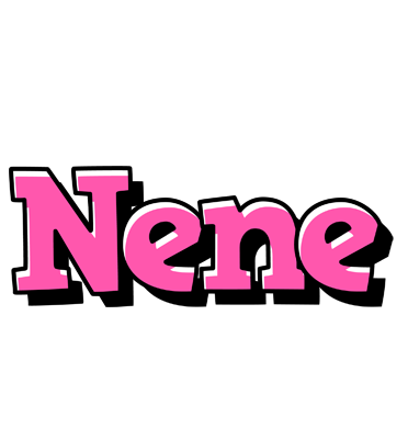 Nene girlish logo
