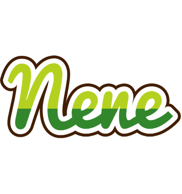 Nene golfing logo