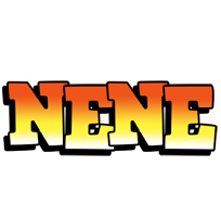 Nene sunset logo