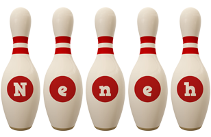 Neneh bowling-pin logo