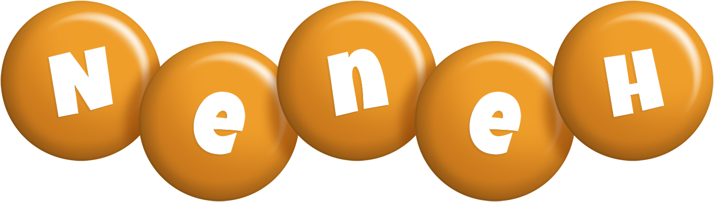 Neneh candy-orange logo