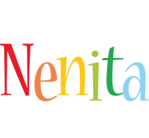 Nenita birthday logo