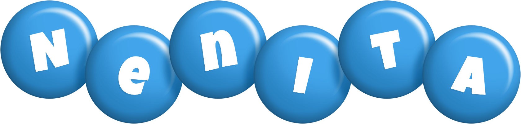 Nenita candy-blue logo