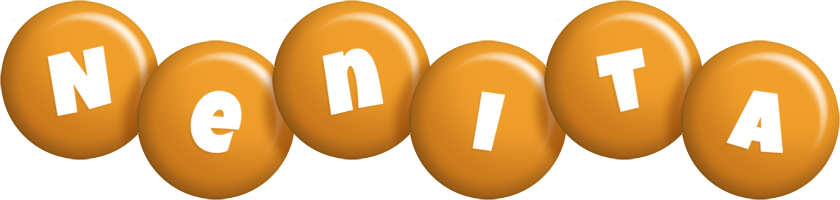 Nenita candy-orange logo