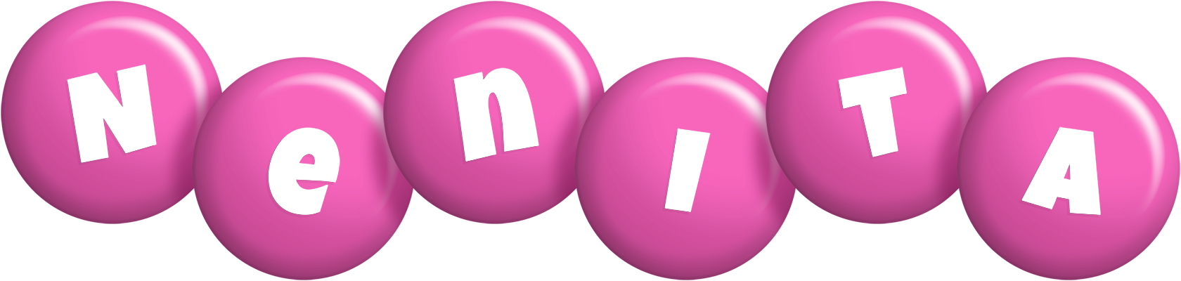 Nenita candy-pink logo