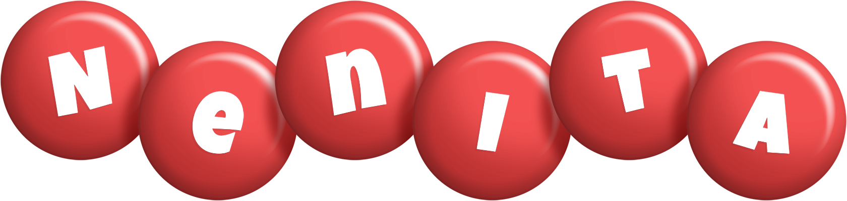 Nenita candy-red logo