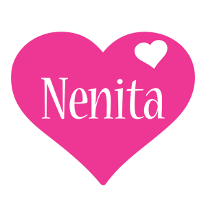 Nenita love-heart logo