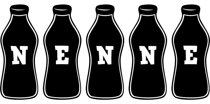 Nenne bottle logo