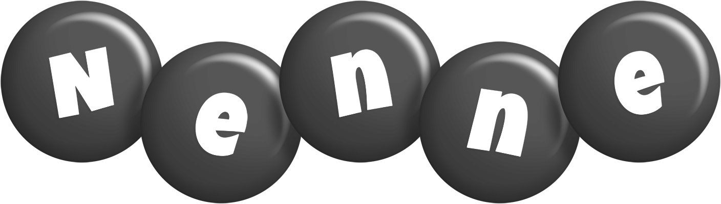 Nenne candy-black logo