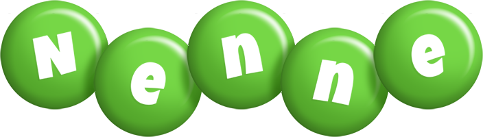 Nenne candy-green logo