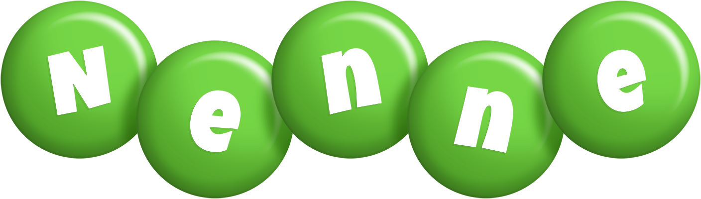 Nenne candy-green logo