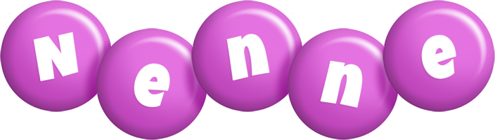 Nenne candy-purple logo