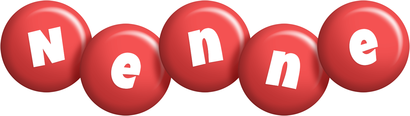 Nenne candy-red logo