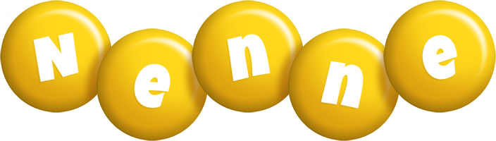 Nenne candy-yellow logo