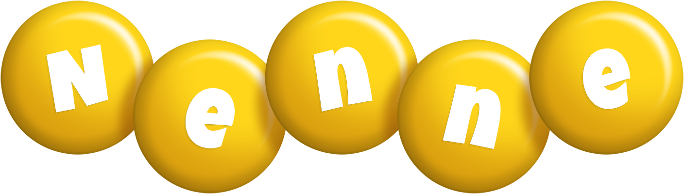 Nenne candy-yellow logo