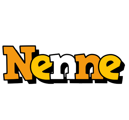Nenne cartoon logo