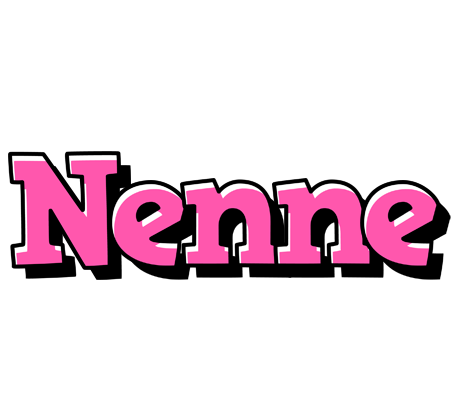 Nenne girlish logo
