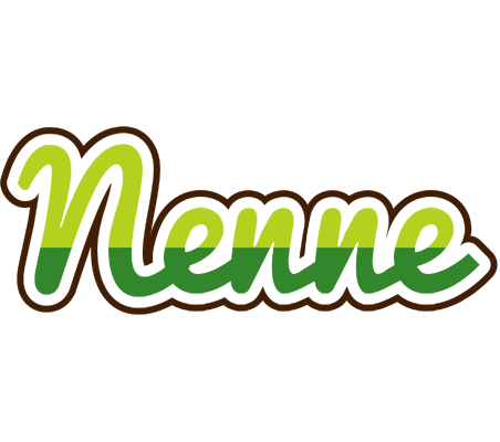 Nenne golfing logo