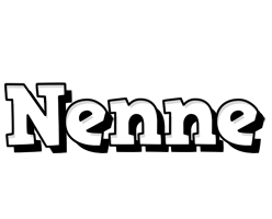 Nenne snowing logo