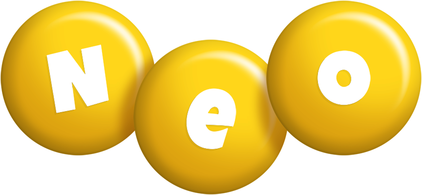 Neo candy-yellow logo