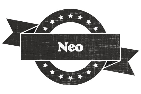 Neo grunge logo
