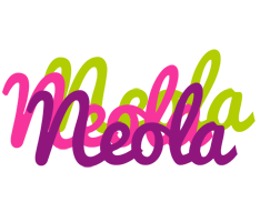 Neola flowers logo
