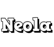 Neola snowing logo