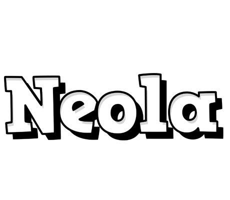 Neola snowing logo