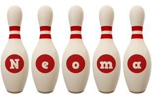 Neoma bowling-pin logo