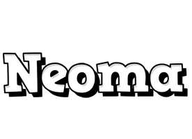 Neoma snowing logo