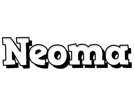 Neoma snowing logo