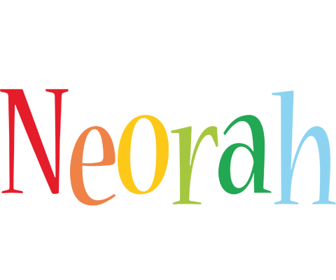 Neorah birthday logo