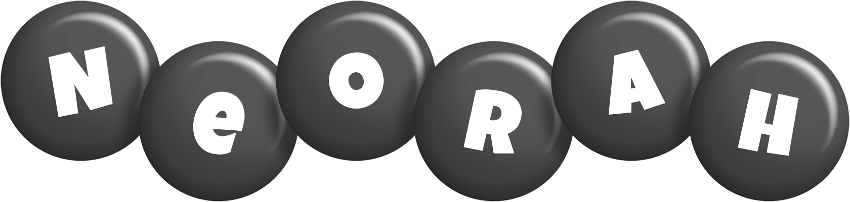 Neorah candy-black logo