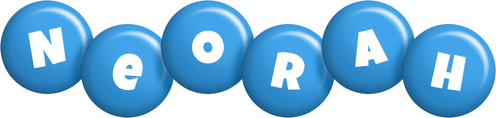 Neorah candy-blue logo