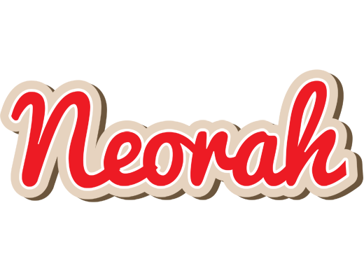 Neorah chocolate logo