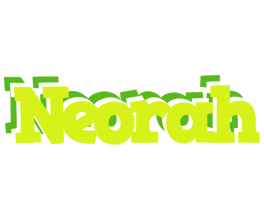 Neorah citrus logo