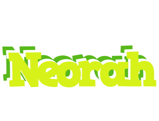 Neorah citrus logo