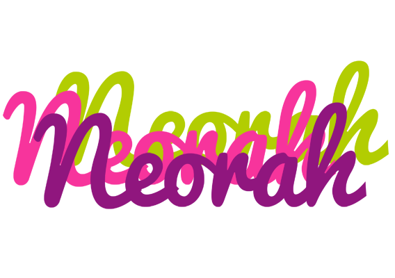 Neorah flowers logo