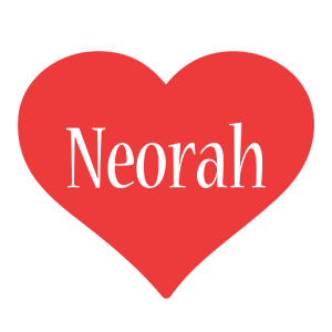 Neorah love logo